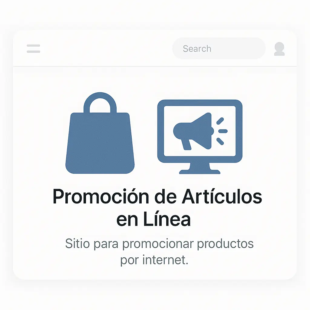 Promoción de Artículos en Línea